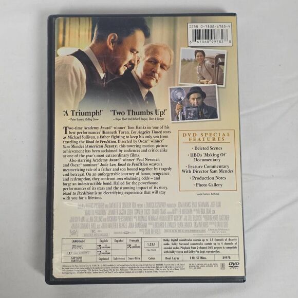 Road to Perdition (2002, Fullscreen DVD) - Picture 3 of 3